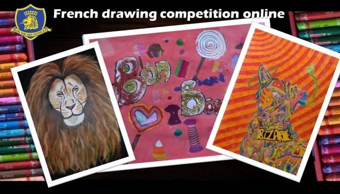 French drawing competition online